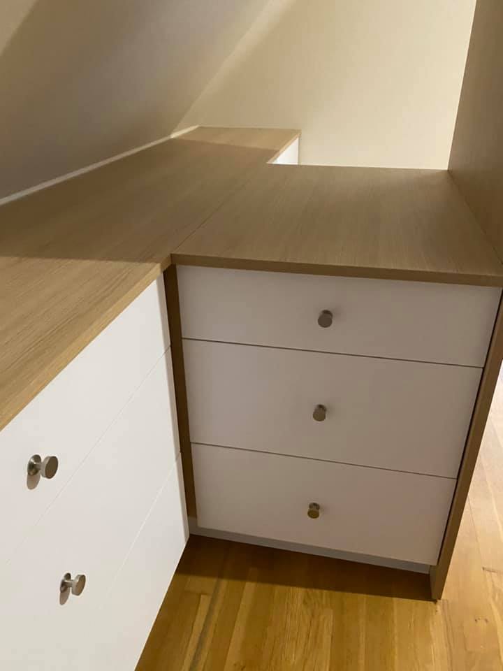 Dressing sous combles sur mesure