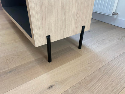 Chambre sous combles en bois clair