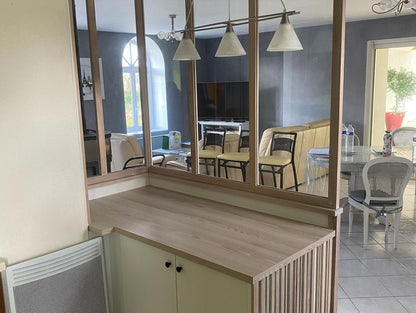 Verrière séparation séjour/cuisine