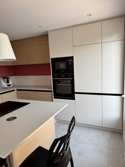 Cuisine moderne bois & terracotta