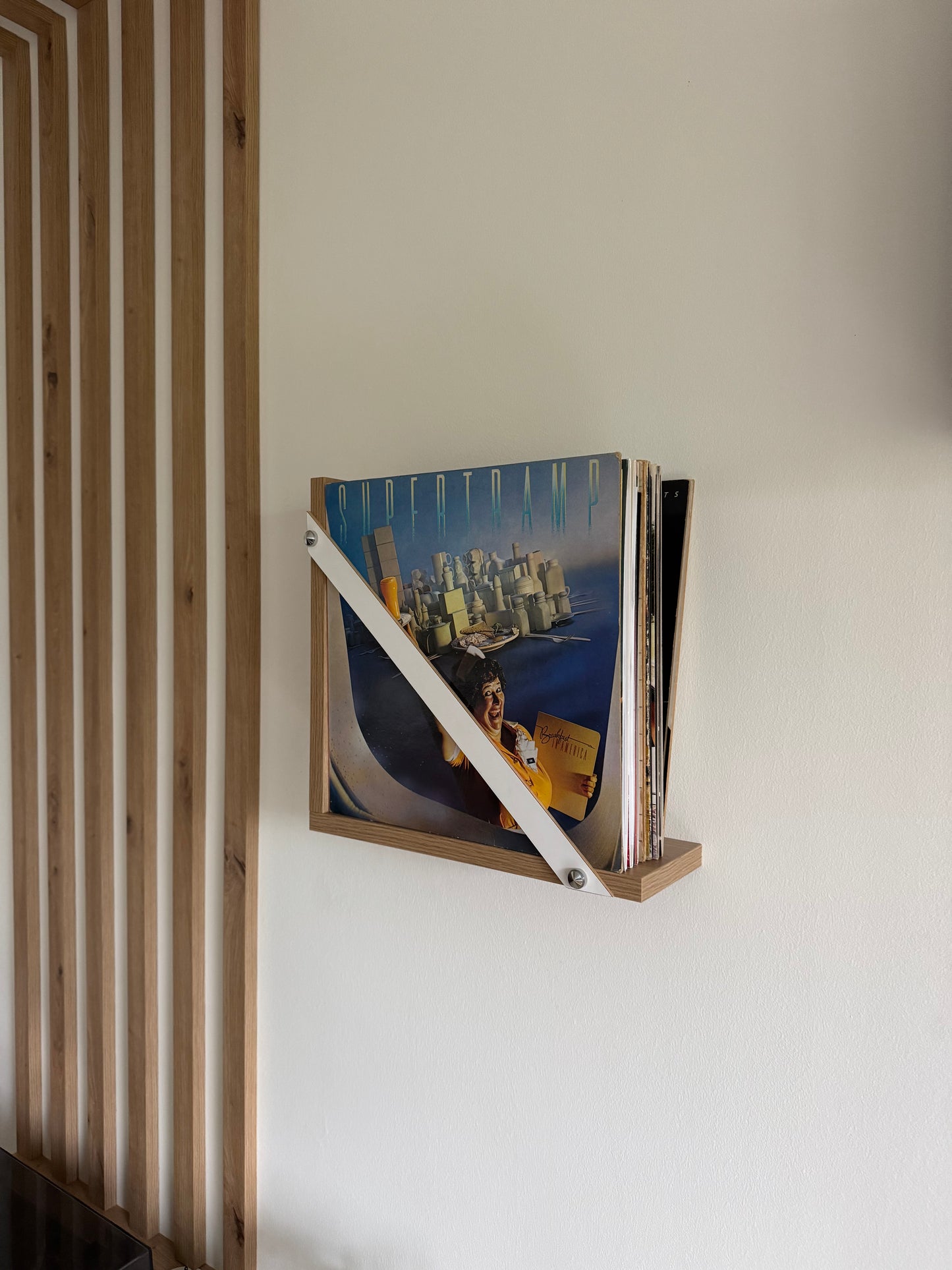 Meuble vinyle sur mesure