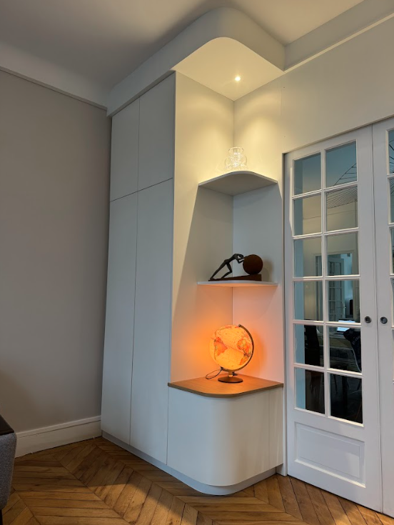 Bibliothèque et meuble sur mesure