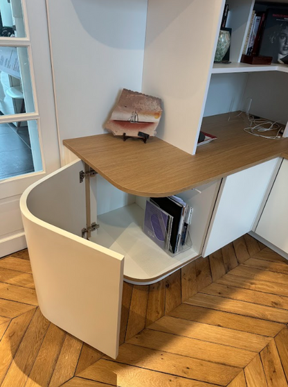 Bibliothèque et meuble sur mesure